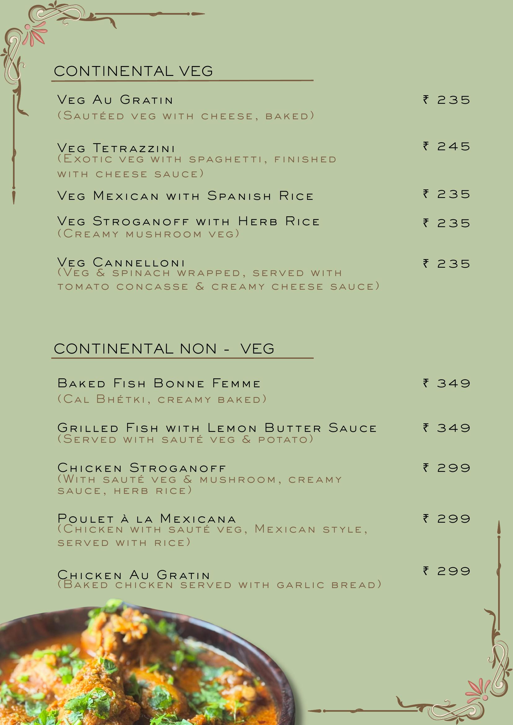Windfall Cafe Menu Page 10