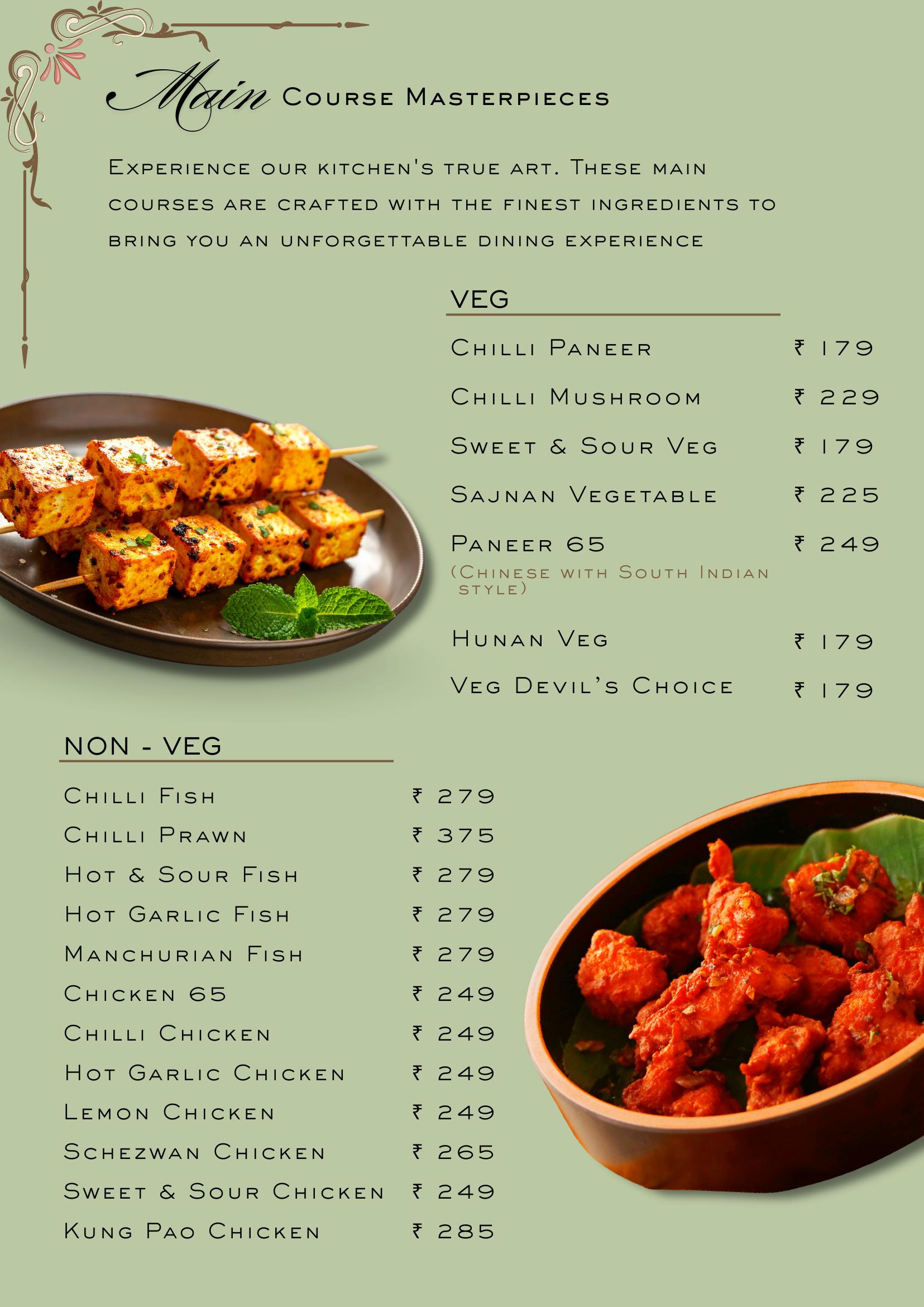 Windfall Cafe Menu Page 9